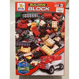 全新現貨-澳洲品牌Building Blocks積木1000片-消防車+軍車組合 -與樂高LEGO相容