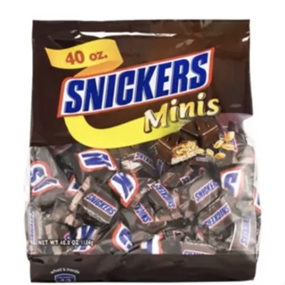 Snickers 士力架 迷你花生巧克力隨手包 9公克/1條 零食 糖果 年貨 過年零食