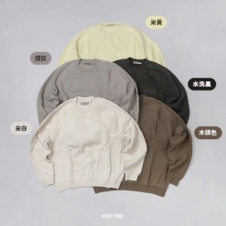 FOG Fear Of God Essentials CREWNECK 刷毛 大學TEE衛衣【192SU222040F】