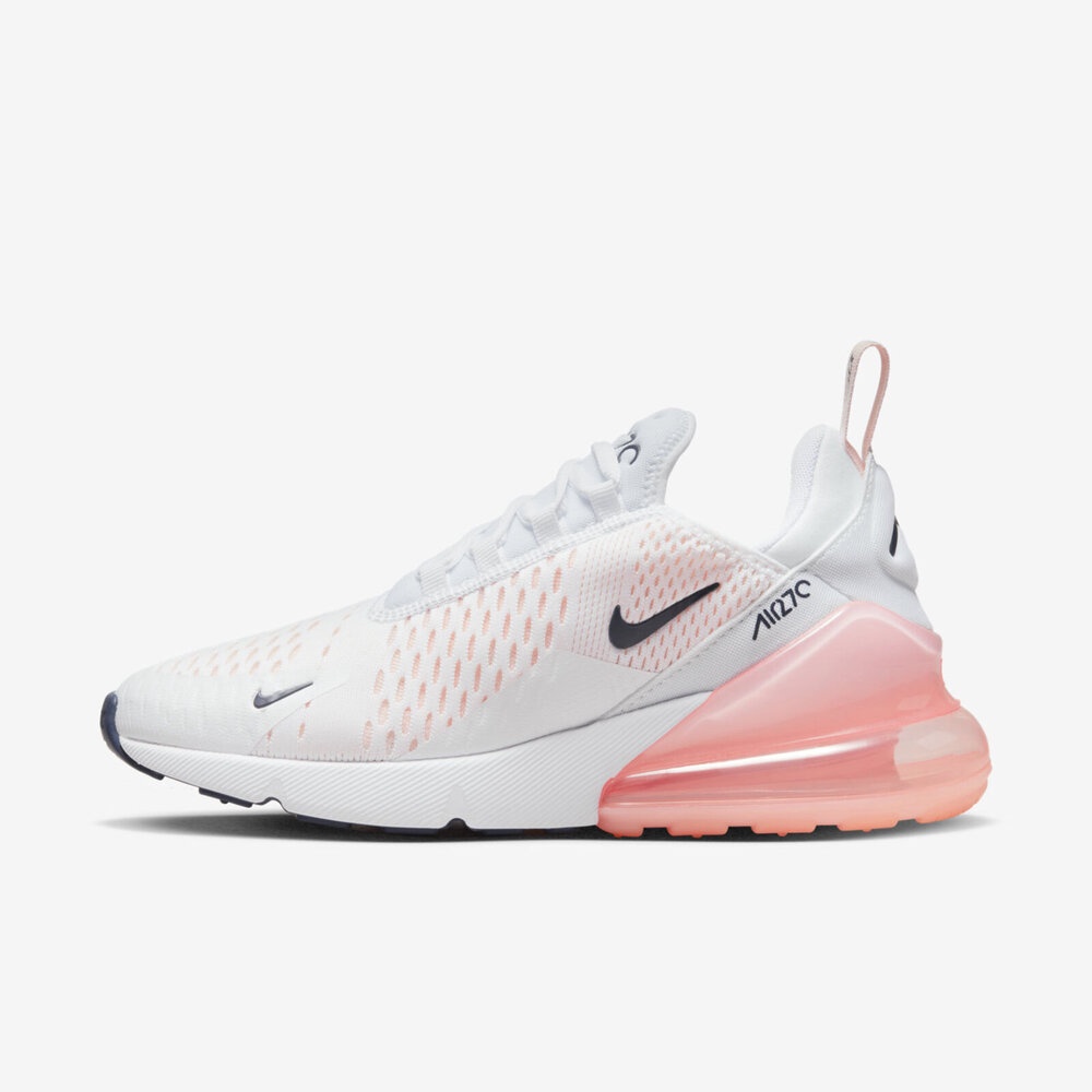 Nike 耐吉 W Air Max 270 休閒鞋 慢跑鞋 氣墊 女款 白粉 AH6789110