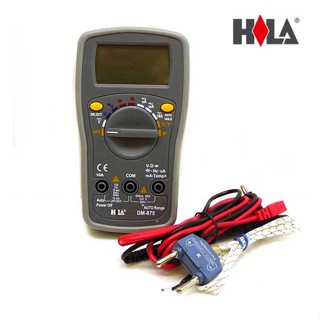 【祥昌電子】HILA 海碁 DM-875 自動換檔電錶 數位電表 萬用電表 三用電表