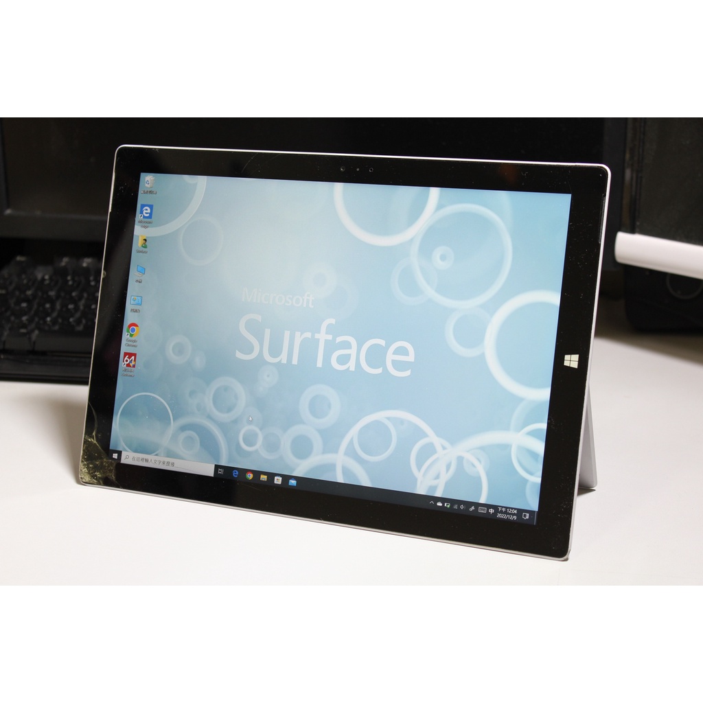 故障 Microsoft Surface Pro 3  i5-4300U(8G/256G) 面板破裂 零件機