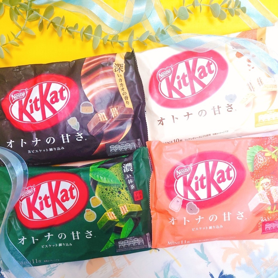 現貨 優惠感 日本 NESTLE 雀巢 KITKAT 巧克力 白巧克力 草莓巧克力 抹茶巧克力 餅乾 巧克力餅乾 大人味