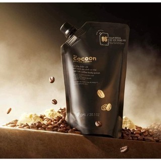 COCOON[Refill]Tẩy tế bào chết body 600ml 越南咖啡身體去角質[現貨]