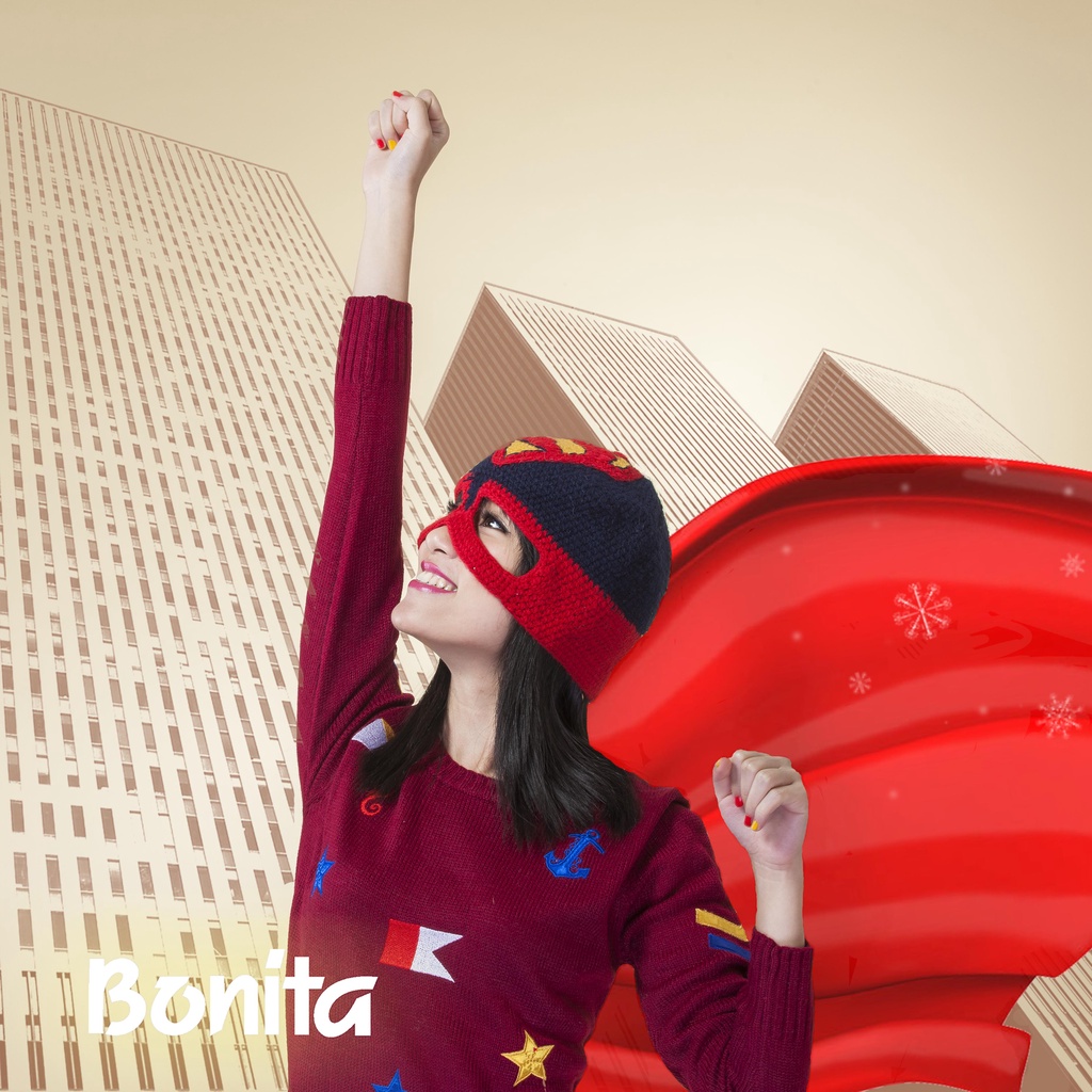 【Bonita】祕魯手工編織/英雄聯盟造型毛線帽695-5903