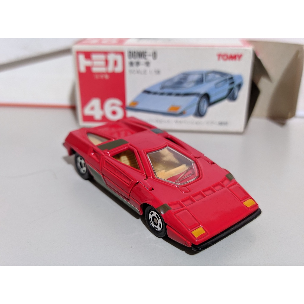 多美 tomy tomica  TOMICA 46 DOME-0 童夢 零 日製 絕版 日本製 紅盒