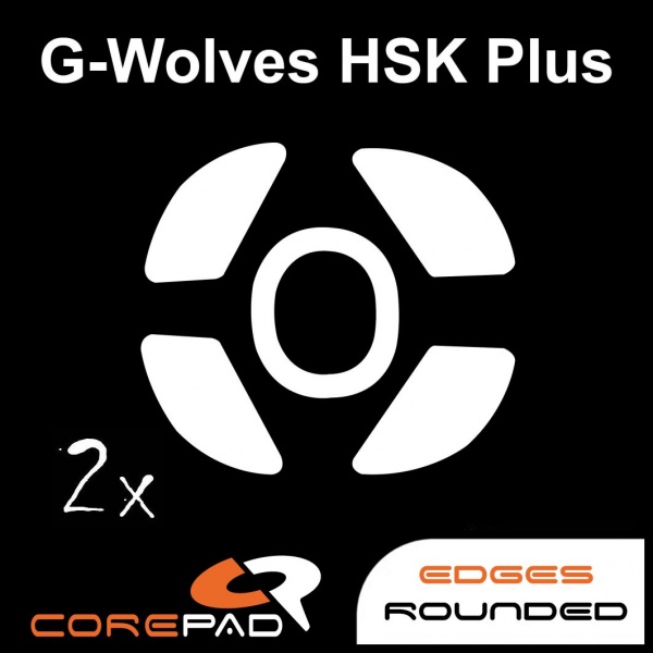 滑鼠鼠腳貼 G-Wolves HSK Plus｜Corepad Skatez｜鼠貼 腳貼 台灣現貨即出