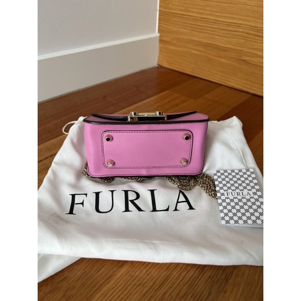 furla 粉色包包 側背包 小包