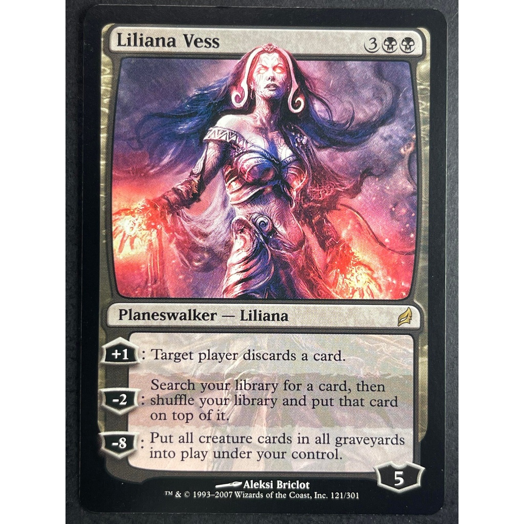 [Lucky] 🌸魔法風雲會 MTG🌸 洛溫 (LRW) 莉蓮娜維斯 Liliana Vess