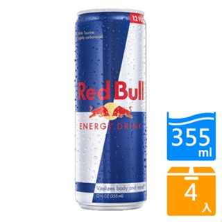 紅牛能量飲料355ML x4入.【愛買】