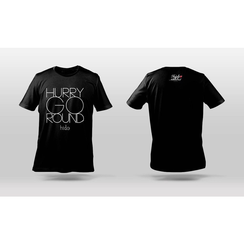 《hide：來春之約》(Hurry Go Round) 台灣限定授權紀念T-Shirt