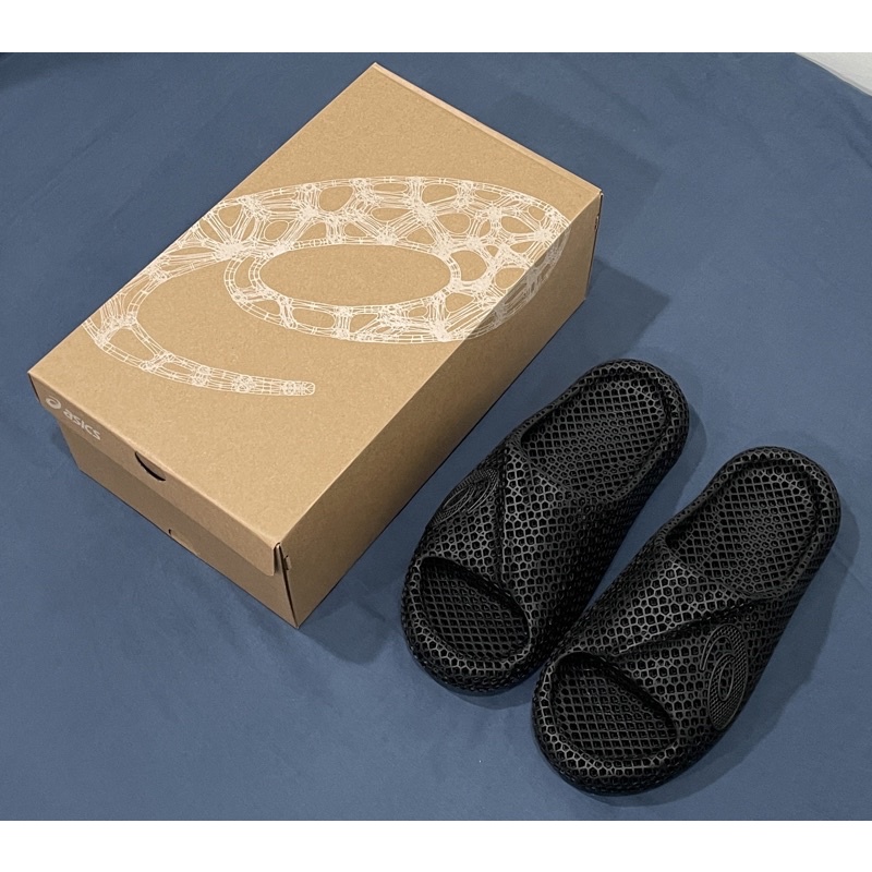 付收據 台灣公司貨 限量ASICS ACTIBREEZE 3D SANDAL 3D修復拖鞋 全新正品M L