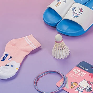 * 佐佑zoyo * 勝利VICTOR［HELLO KITTY系列］［襪子🧦］C-5100