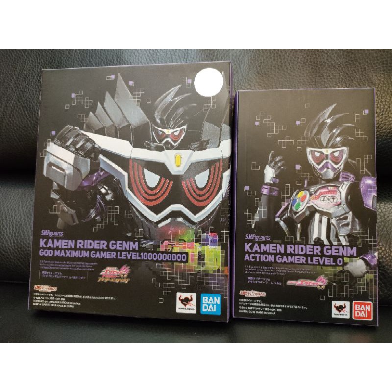 [愛力克X] SHF假面騎士 Ex-Aid Genm 蝦餃LV0+神極限玩家Lv10億（日版拆封美品）