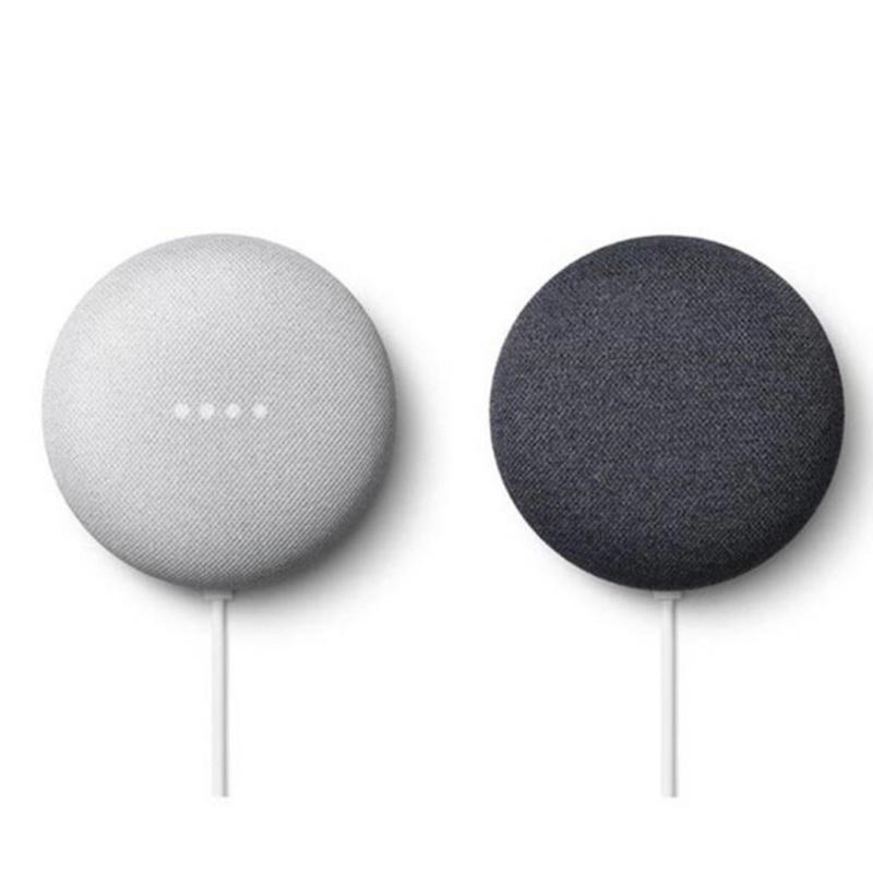 Google nest mini智慧音箱（粉炭白）