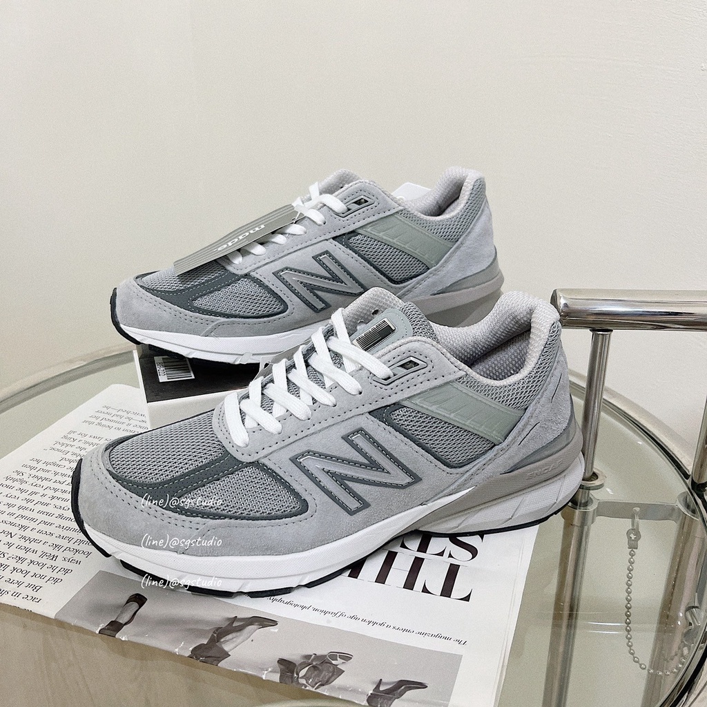 S.G New Balance 990V5 M990GL5 W990GL5 余文樂 麂皮 網布 美製 元祖灰 男女鞋