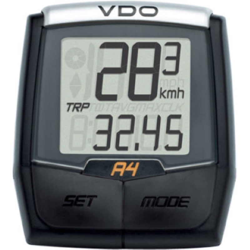 全新庫存出清 VDO A4 A8 有線碼表 自行車碼表 時速表