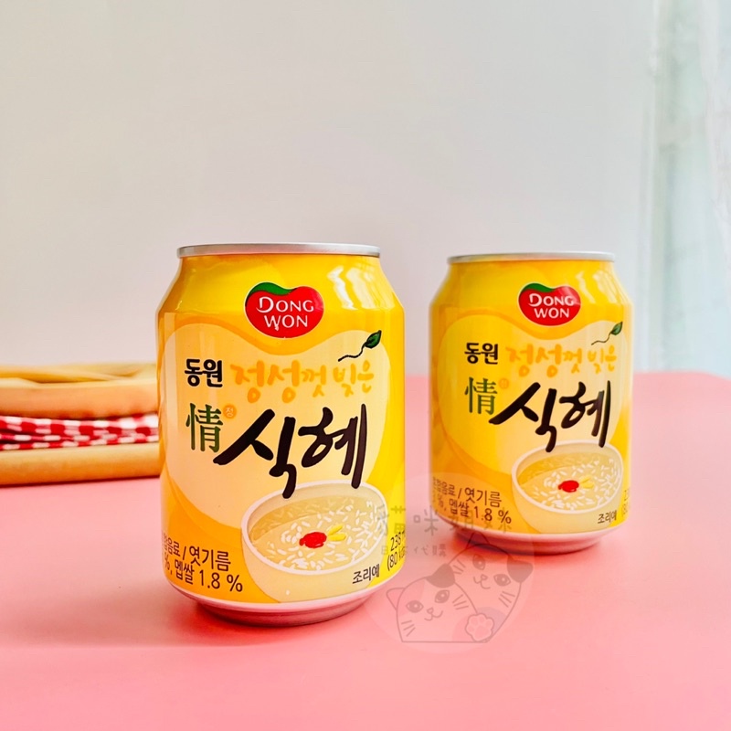 【貓咪姐妹 】韓國 DONG WON 東遠甜米釀 麥芽甜湯 甜米露 甜酒釀 韓國飲品