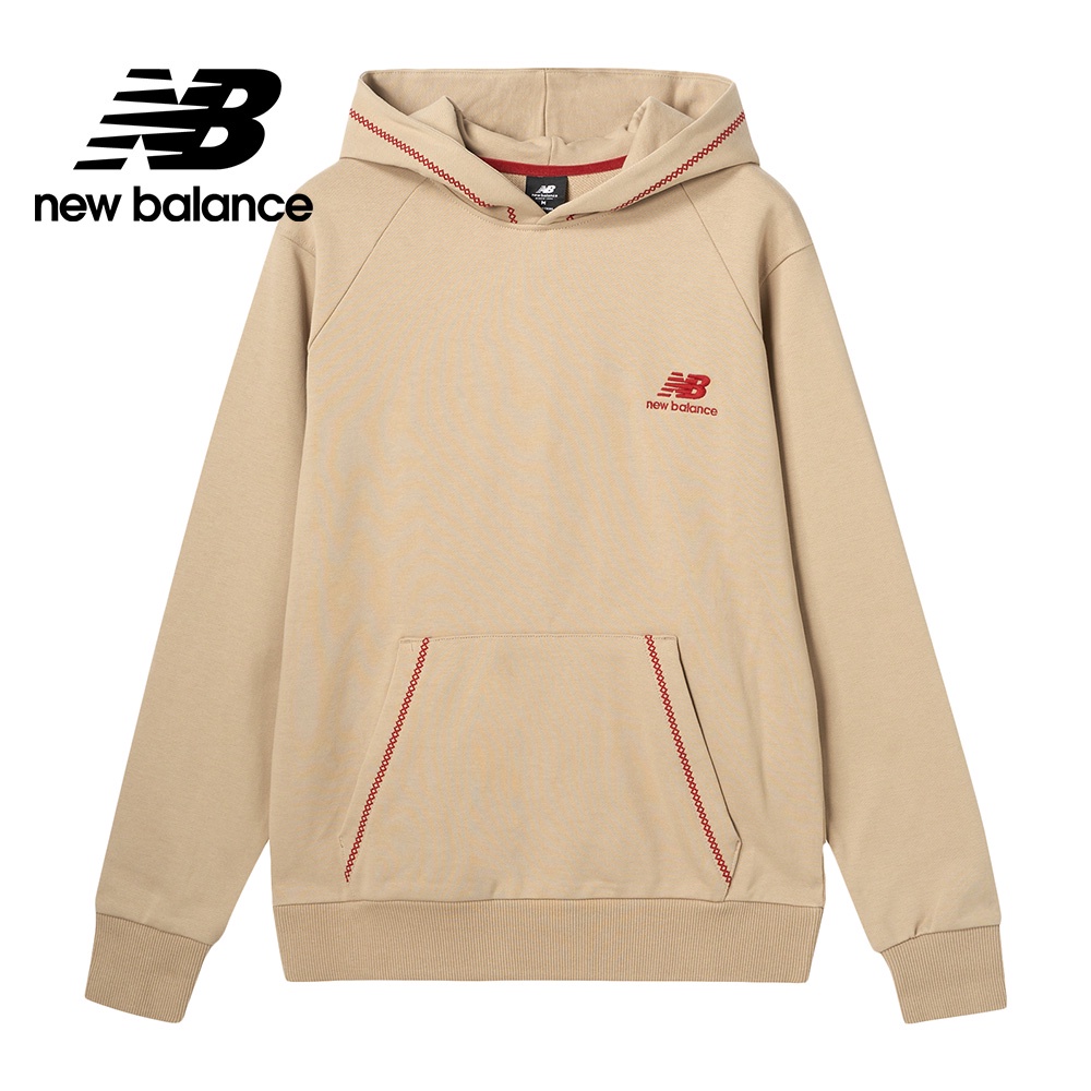 【New Balance】 NB SDS連帽長袖上衣_男性_卡其色_AMT31570BNN