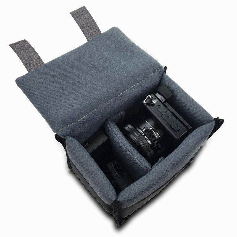 【🚀台灣熱賣🚀】數碼微單反相機收納包便攜背包內膽套EOSM6M100M50A6500D6400A7R4 單肩相機包