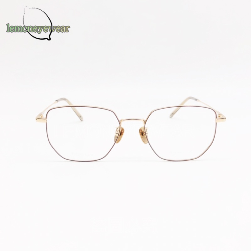 ✅💕 小b現貨 💕[檸檬眼鏡] agnes b. ANB70104 C03光學眼鏡 法國經典品牌 鈦金屬鏡框 絕對正品