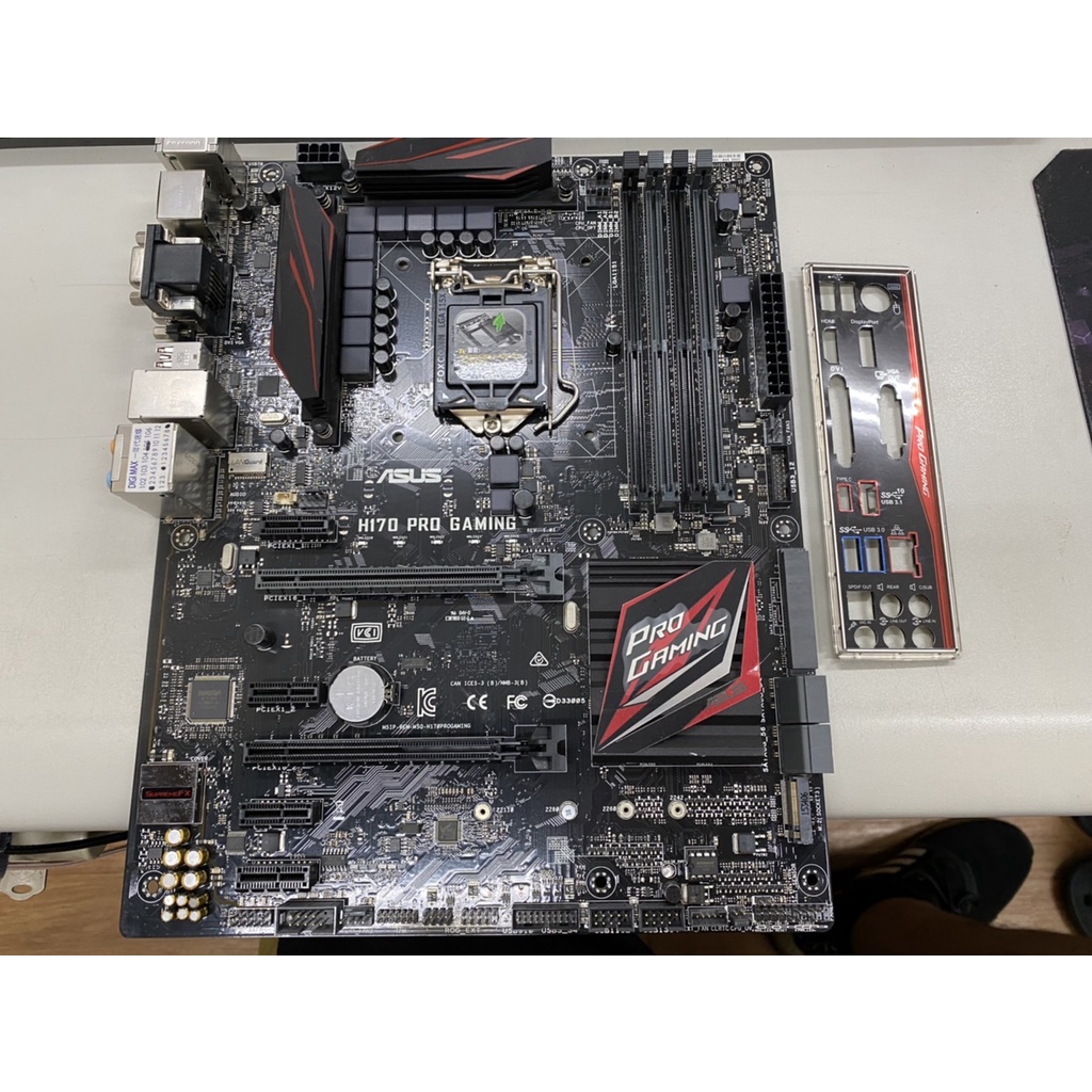 ASUS H170 PRO GAMING 主機板(M14) 二手良品 門市保固30天📌自取價2150