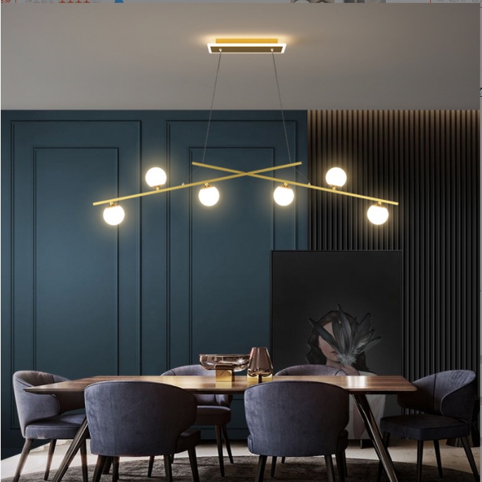 110V北歐創意魔豆吊燈簡約現代客廳燈餐廳吊燈個性書房臥室裝飾吊燈具