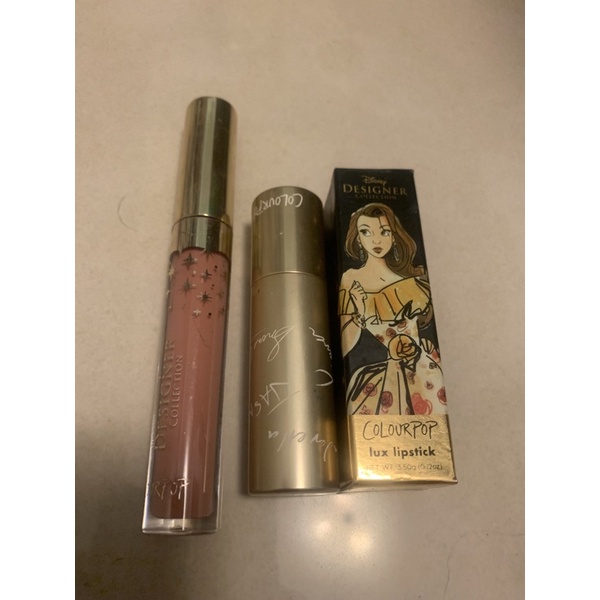 迪士尼 口號 唇膏 唇蜜  COLOURPOP 二手及全新 綁賣