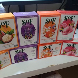2029現貨 sof 南法馬賽皂 170g 茉莉櫻花梔子花檸檬馬鞭草玫瑰杏仁 soap｜qinmood