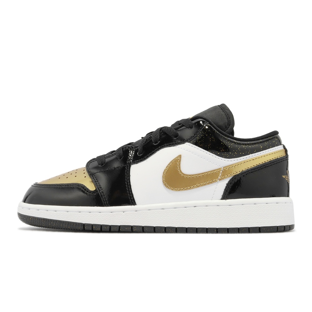 NIKE Air Jordan 1 Low SE GS 大童鞋 黑金色 AJ1  休閒鞋 DR6970-071【S.E運