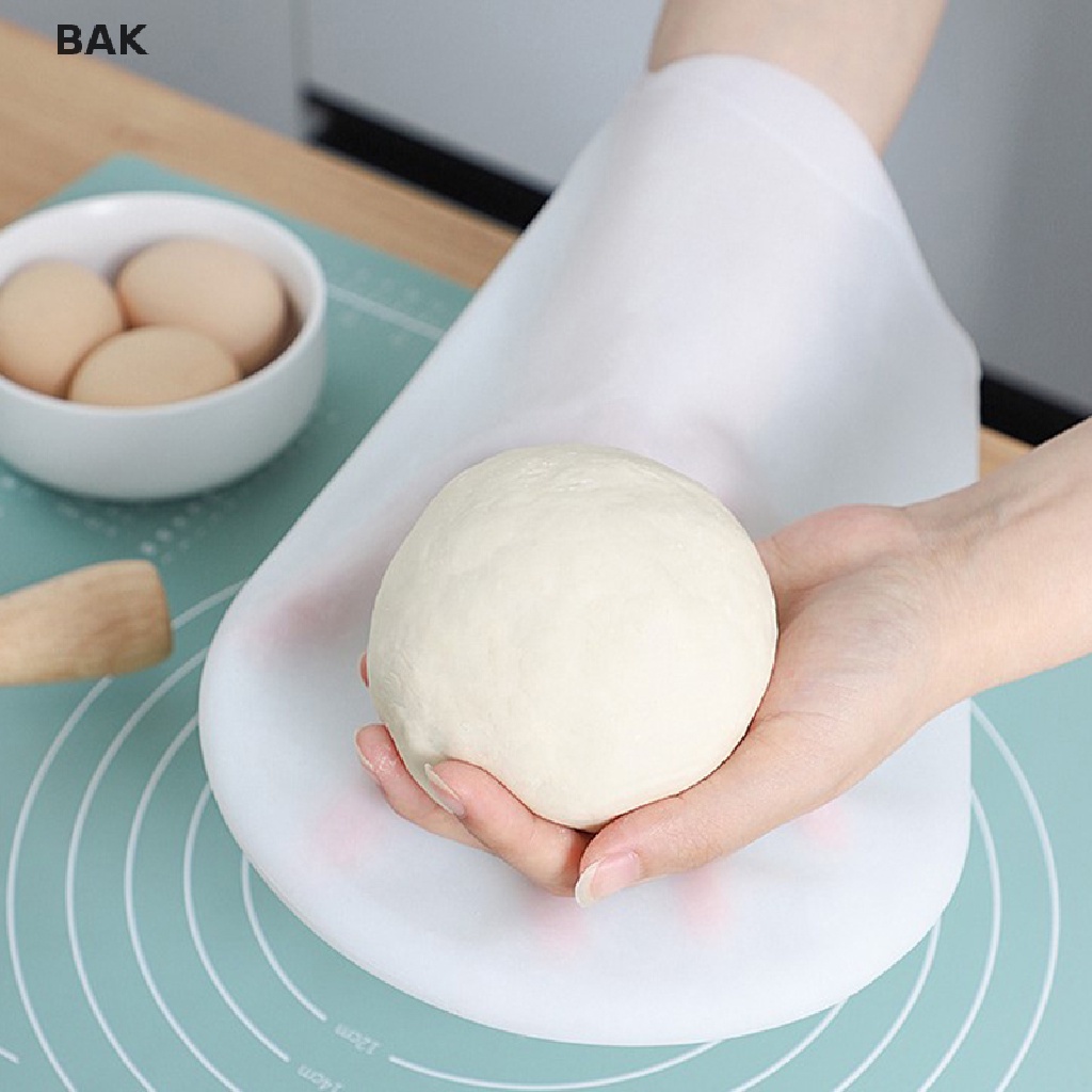 Bak 矽膠揉麵袋麵粉攪拌袋麵包糕點披薩多功能和麵機廚房工具廚房工具 BA