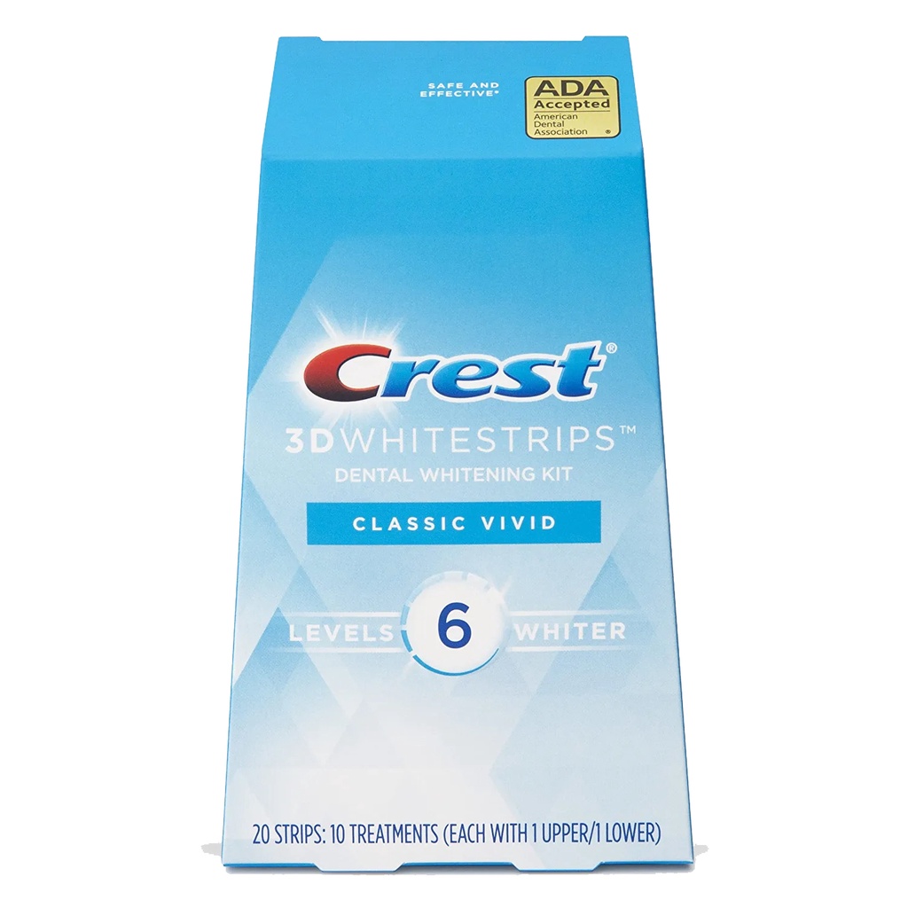 Crest 三維美白牙齒美白貼 10片裝