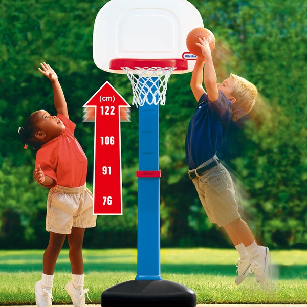 little tikes 小泰克 小籃球架 18M+ 籃球架 五段高度 可調式 76~122cm
