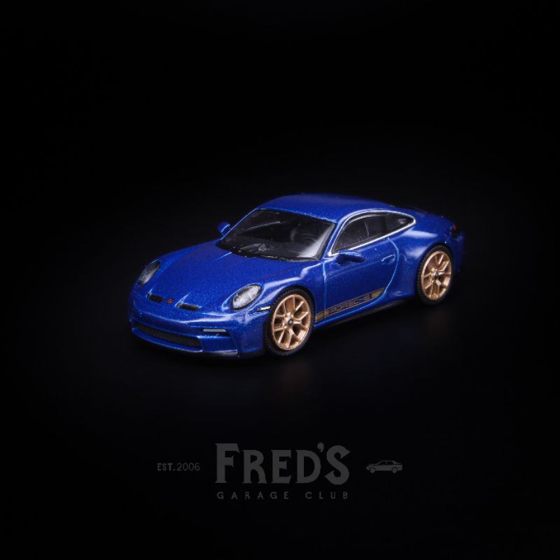 《總代理》MINI GT #405 Porsche 911 GT3 Touring 藍 1/64 模型車