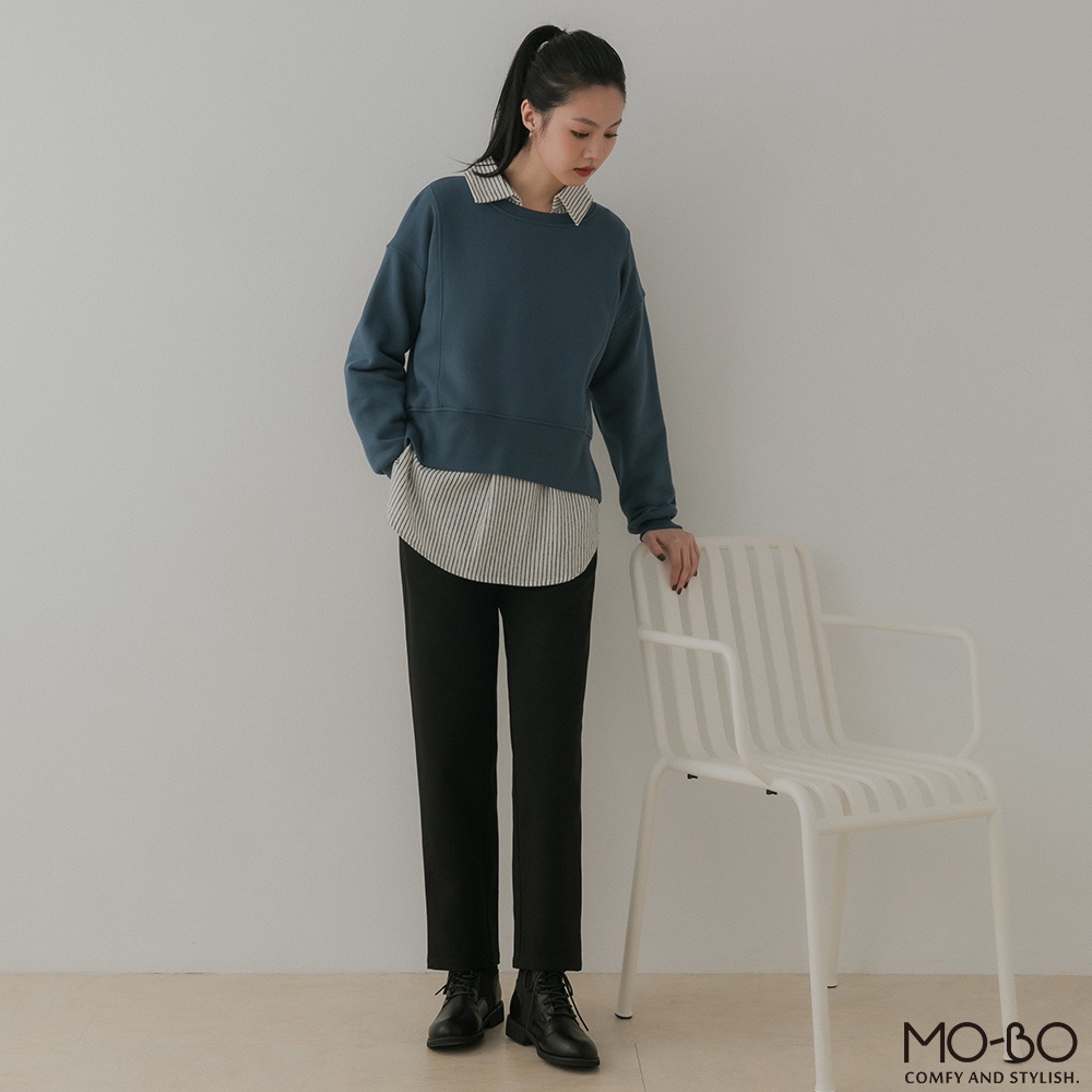 MOBO MIT日常的小變化刷毛上衣 / 01013571