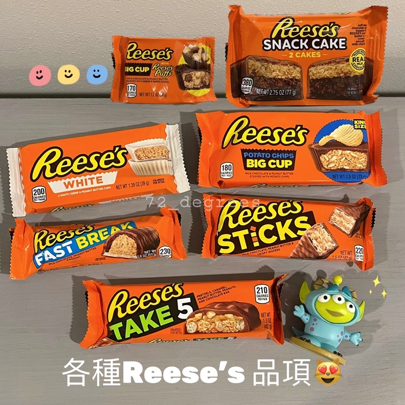 ✈️72_degrees 現貨! 滿滿的Reese’s😻😻美國 Reese’s 花生醬巧克力杯 各種特殊品項