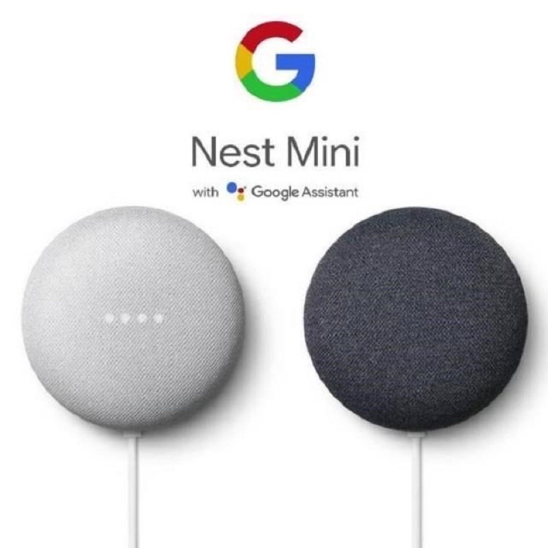 google Nest Mini 2代智慧音箱（黑）