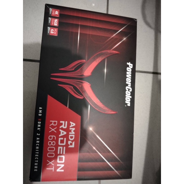 【PowerColor 撼訊】RX 6800 XT Red Evil OC 含盒無發票