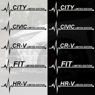 CRV HRV CITY CIVIC CR-V FIT HR-V LIMITED EDITION貼紙 車身貼紙 車窗貼紙