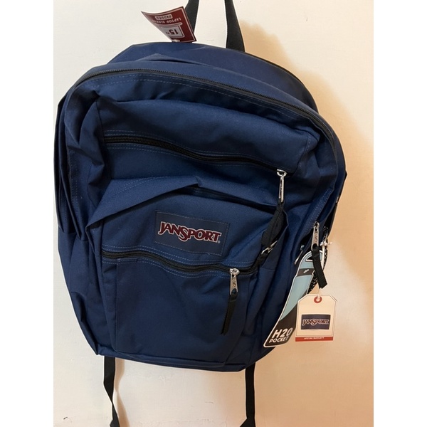 JanSport 校園系列  深藍色 後背包 電腦包 旅行包（大容量）