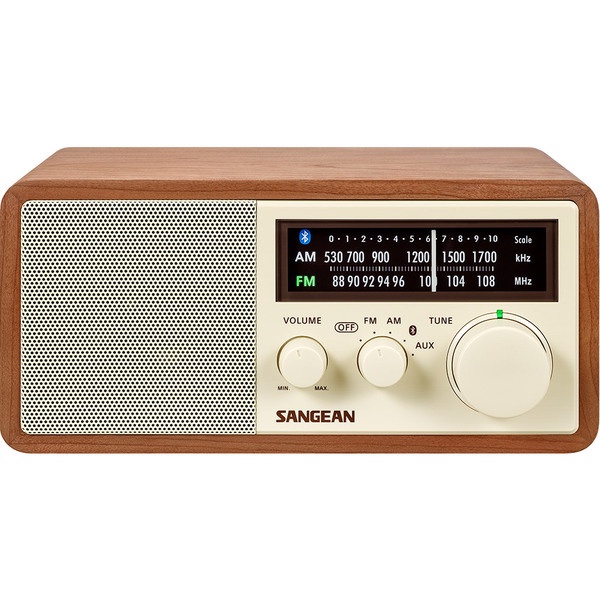 SANGEAN WR-16藍牙復古收音機 二波段 復古收音機 調頻 / 調幅/藍牙