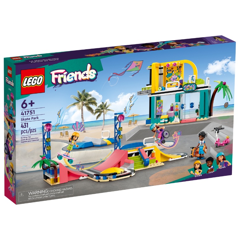 2023年樂高新品 樂高 Friends系列 LEGO 41751 滑板公園