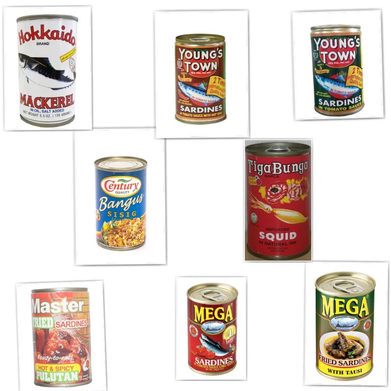 hekkaido,Youngstown,mega sardines, century bangus,tigabunga 蝦皮購物