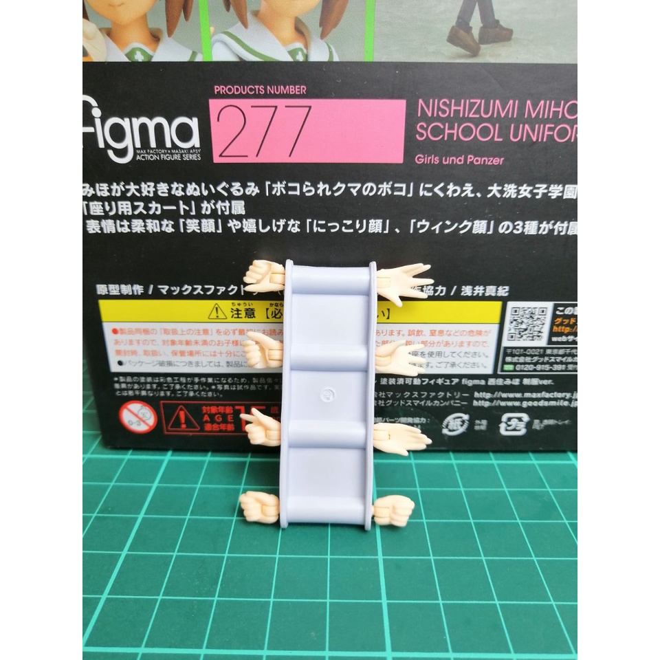 [殺肉阿北] 現貨 全新拆出殺肉件 1.0素體專用手型 Figma 277 少女與戰車 西住美穗