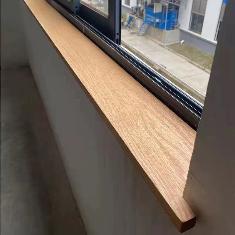 客制化窗台板 定制紅橡木實木原木板材升降桌面樓梯踏步隔板吧臺板餐桌板飄窗板