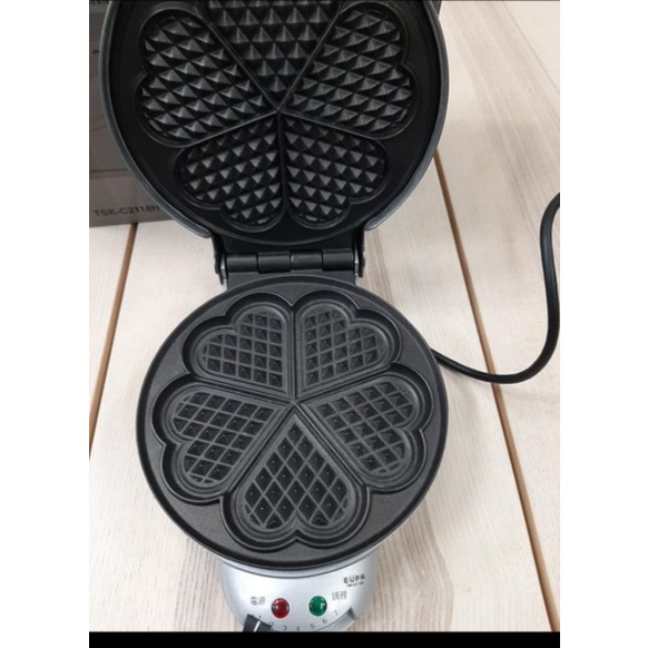 EUPA貝殼鬆餅機(電熱夾式烤盤) TSK-C2118H 少用如新