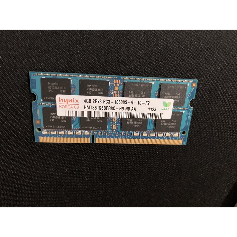 二手 筆電記憶體 海力士 DDR3 4G 2Rx8 1333