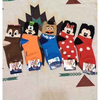 🧦韓國襪子店購迪士尼人物中筒襪
