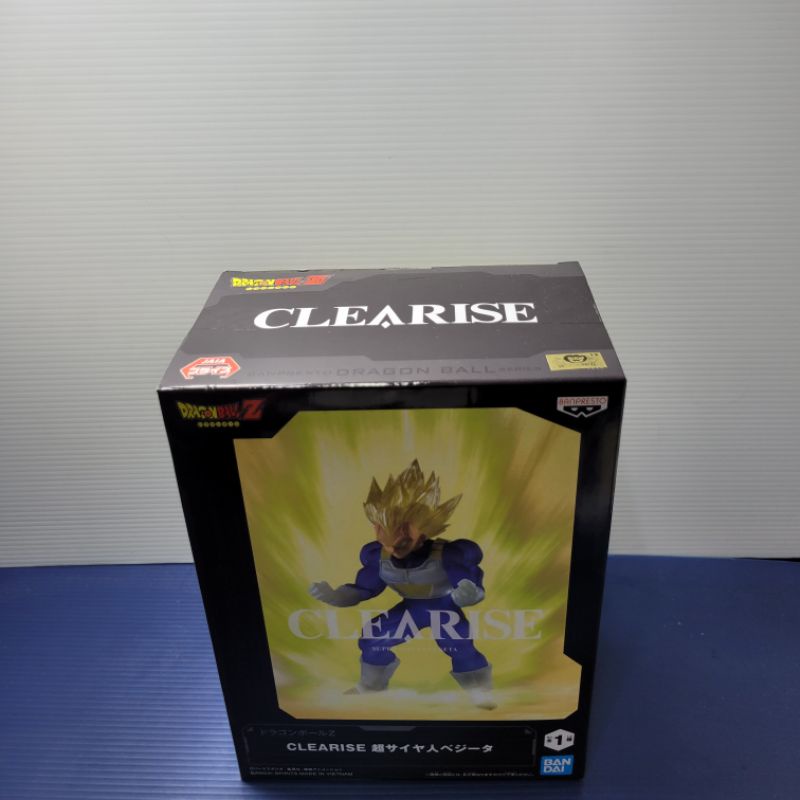 現貨 正版 日版 金證 七龍珠Z CLEARISE 超級賽亞人 達爾 寬盒 公仔