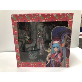 初音未來 Stronger miku 初音 花色衣 和服 港版 巨無霸公仔 現貨